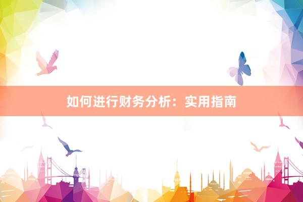 如何进行财务分析：实用指南